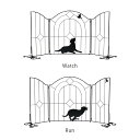 【メーカー直送】シルエットゲート DOG (Watch/run) イヌ 柵 野外 室内 犬