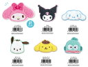 モコモコ 刺繍ステッカー サンリオキャラクターズ(マイメロディ・クロミ・シナモロール・ポチャッコ・ポムポムプリン・ハンギョドン)【公式ライセンス商品】
