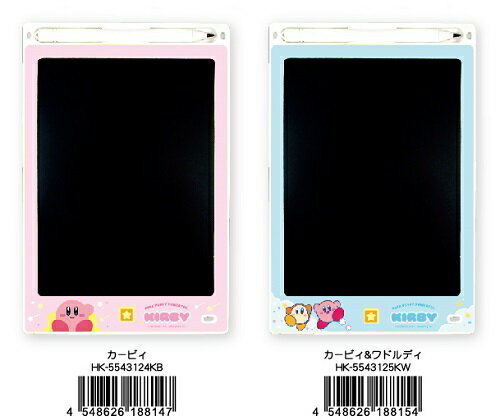 星のカービィ、スヌーピー、パウ・パトロール デジタルメモパッド(カービィ・カービィ&ワドルディ)【公式ライセンス商品】 タッチペンメモ+