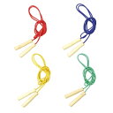 彩り木柄なわとび(単品 赤/青/黄/緑・袋付 赤/青/黄/緑) 縄跳び 体育 体操 授業 トレーニング 外遊び 玩具 おもちゃ アーテック