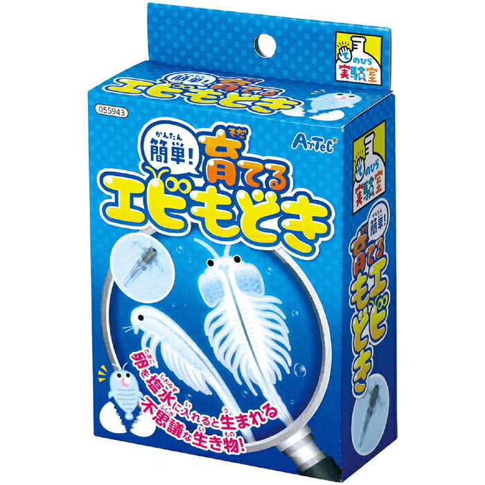 てのひら実験室 簡単!育てるエビもどき 055943（559438）知育 工作 実験 手作り 夏休み 課題 宿題 自由研究 学校 おうち ハンドクラフト アーテックのサムネイル
