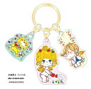 水森亜土 3チャームキーホルダー エンジェル (239382)MA-5546472AN【公式ライセンス商品】ティーズファクトリー プレゼント かわいい アニメ