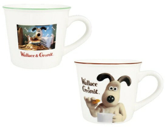 ウォレスとグルミット カラーラインメジャーマグ（グリーン・ブラウン）【公式ライセンス商品】マグカップ コップ