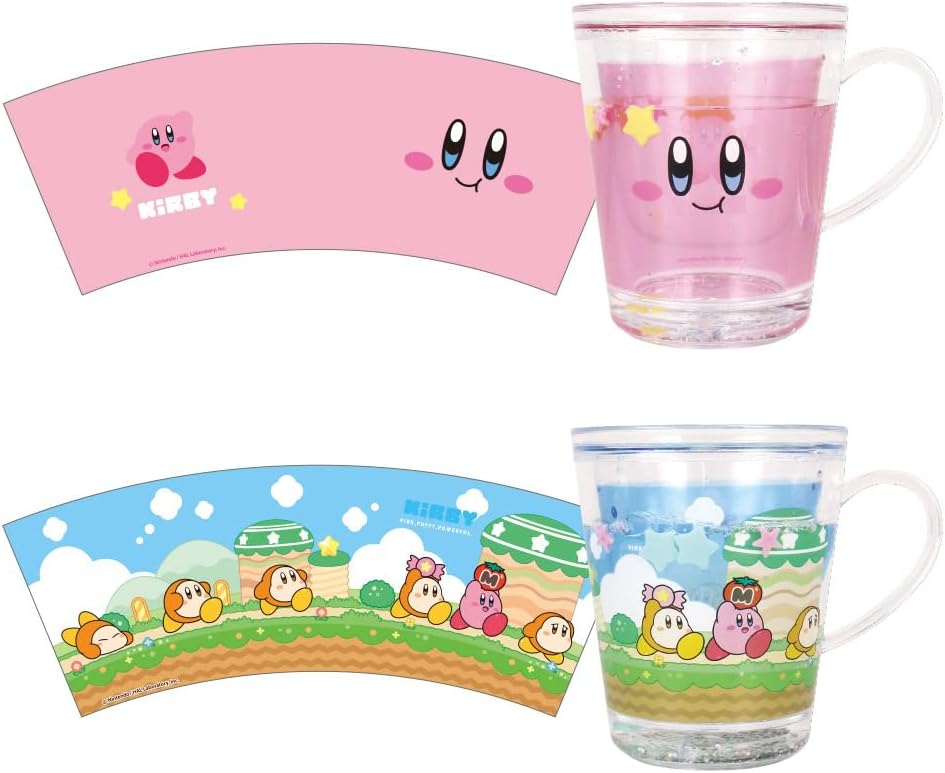 【7月上旬入荷予定】星のカービィウォーターカップ(フェイス／もぐもぐ・グリーングリーンズ）