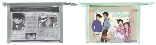 Other - 名探偵コナン　フチイロポーチ（newspaper・magazine）【公式ライセンス商品】