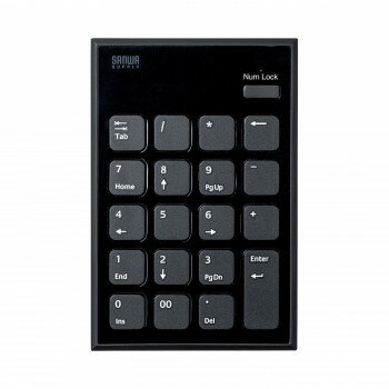 サンワサプライ Bluetooth テンキー ブラック NT-BT21BK