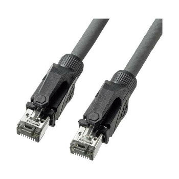 カテゴリ6A STP LANケーブル 0.5m KB-T6ASTP-005GY カテゴリ6A STP LANケーブル 0.5m KB-T6ASTP-005GY