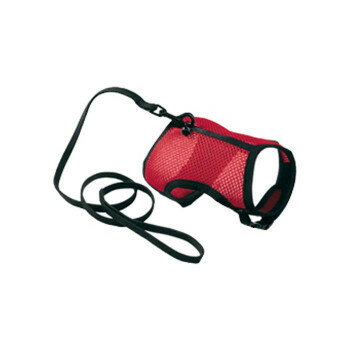 ファープラスト 小動物・猫用リードつきハーネス ジョギング L 75590099 ※レッド/ブルーどちらかでのお届け