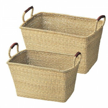 シーグラスバスケット セット 11-20 S/2
