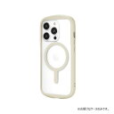 iPhone 15 Pro ハイブリッドケース「Cleary charge」 スターライト LN-IP23PLCCSL(2)