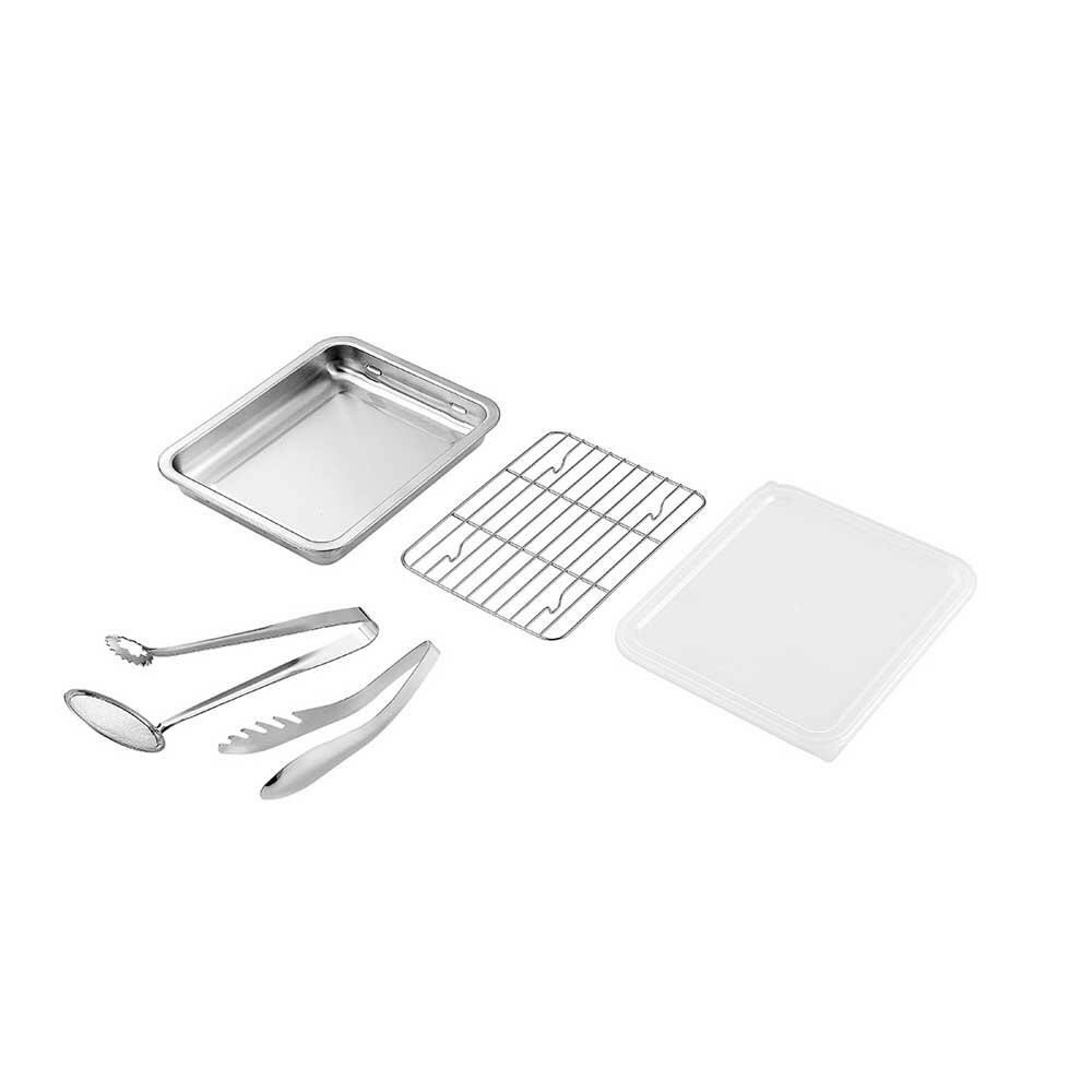 SUS・ga(サス・ガ) ステンレスバット(フタ・アミ付) SUS-B400