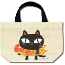 糸井忠晴 コットン ランチバッグ「夢ねこ」 IT-01031(3)