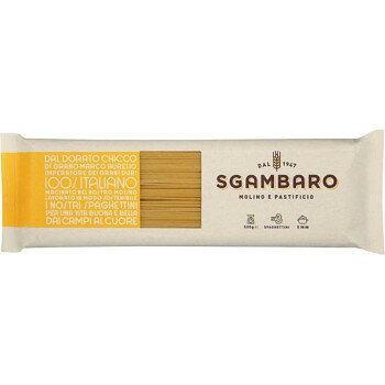 【メーカー直送】 スガンバロ　スパゲッティーニ　500g　16セット　092031