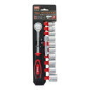 trad 12pcsソケットセット 3/8 DT4A 000120