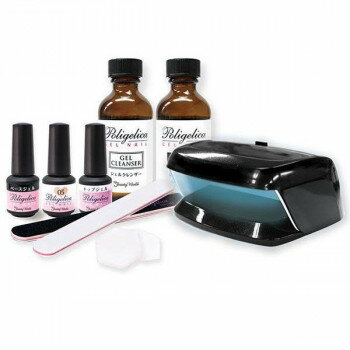 ビューティーワールド　ポリジェリカ　Poligelica　LEDミニライト付　ファーストハードジェルセット　APHS5801