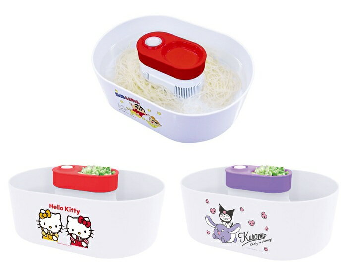 流しそうめん器(ハローキティ・クロミ・クレヨンしんちゃん)つゆ鉢1個付き 流しそうめん機 全自動【公式ライセンス商品】サンリオ