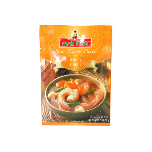 サワーカレーペースト ゲーンソム メープロイ 50g 【大人気 定番 タイカレー】 【タイ本場使用！ タイ料理にはコレ！】 MAEPROY ゲンソム サワーカレー ガピのサムネイル