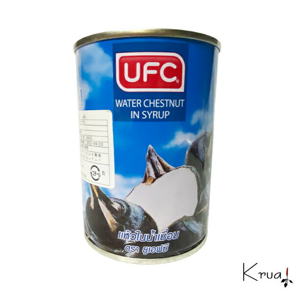クワイのシロップ漬け ヘウワン UFC 565g 【大人気 タイフルーツ タイ料理の後にはコレ！】
