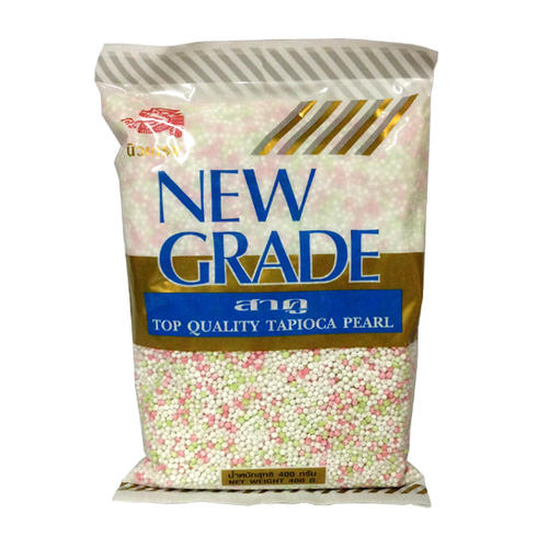 タピオカパール ミックス サクー ルアンミッ NEWGRADE 400g 【大人気 タイデザート】 【ドリンクにデザートに多様に使える！】 乾燥タピオカ ニューグレード タイ食材 カラフルタピオカのサムネイル