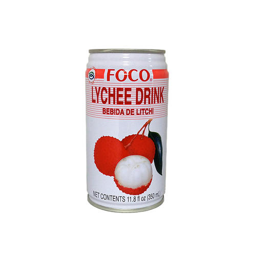ライチ ドリンク ナムリンチー フォコ 350ml 【大人気 タイジュース タイドリンク】 【タイ輸入食材 タイ料理と一緒に！】 FOCO レイシ 茘枝のサムネイル