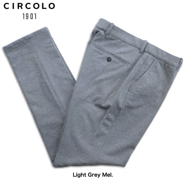 CIRCOLO 1901 チルコロ 1901 メンズ ライトフリース カシミアタッチ ジャージーパンツ P.CHINO LIGHT FLEECE CN4926【...