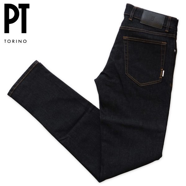 PT TORINO DENIM ピーティートリノ デニム ストレッチブルーデニム" SWING " C5DJ05Z20BAS OA30メンズ 濃色インディゴ スーパースリム 29〜34インチ