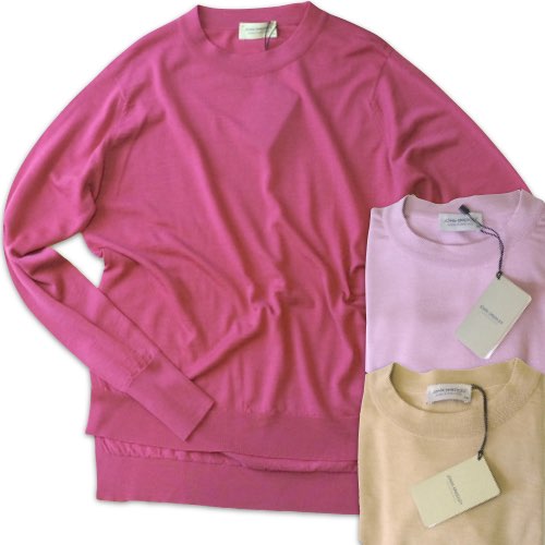樂天商城 - 【セール】JOHN SMEDLEY ジョンスメドレー レディス メリノウールハイゲージ クルーネックセーター【秋冬】【送料無料】イギリス製