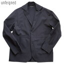 アンフェインド unfeigned メンズ テクニカルブレザー technical blazer N WR【ポルトガル製】【送料無料】ネイビー 紺 ナイロンジャ...