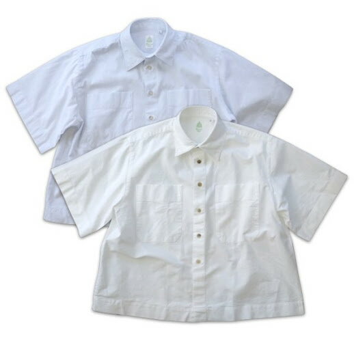 樂天商城 - 【 セール】Finamore フィナモレ レディス コットンショートスリーブシャツ・SISSI【送料無料】リラックスフィット 半袖 綿100% イタリア