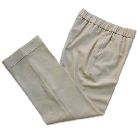 樂天商城 - ROSSO35 ロッソ トレンタチンクエ ストレッチウール イージーパンツ【送料無料】 エラスティック入り ワイドパンツ ストレートパンツ
