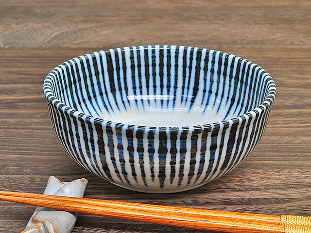 呉須十草 4.0 ボウル 直径13.2cm×高さ5.2cm 小鉢 藍 MADE IN JAPAN 千段十草 日本製 和食器
