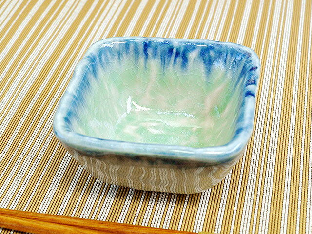 【訳あり】 御深井(おふけ) 角鉢 小 8.7cm×8.7cm×高さ4.7cm 小鉢 和食器 四角 【アウトレット 在庫処分】