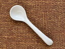 【訳あり】 シュガー スプーン ホワイト 11.5cm×3.2cm 陶器 砂糖 【アウトレット 在庫処分】