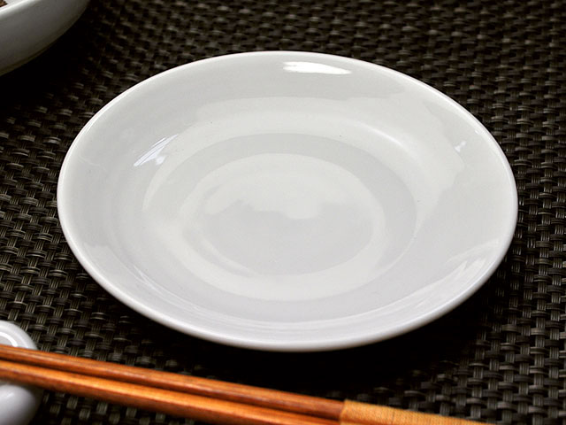 えでぃー 丸皿 14cm 小皿 プレート 和モダン 白い食器 業務用 KOYO