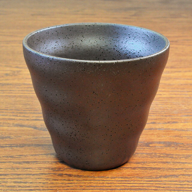 ねじり ロックグラス 伊賀水晶 300cc 直径9.5cm×高さ8.4cm 焼酎グラス 焼酎カップ 冷酒 日本酒 美濃焼 陶器 陶磁器 日本製