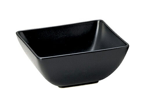 乐天商城 - 黒い食器 パティオ マットブラック 10cm 角深ボウル スクエアボウル 角小鉢 アジアン