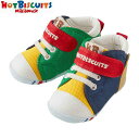 10%OFF SALE ホットビスケッツ ミキハウスmikihouse かかとにお顔 ファーストベビーシューズ12cm12.5cm13cm13.5cm 男の子 ...