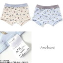 Ampersandアンパサンド 恐竜パンツ ボクサーパンツ 下着 100cm110cm120cm130cm140cm 肌着 小学生 キッズ 男児 ジュニア こども 男の子 高学年 エフオー