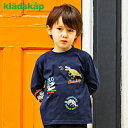 50 OFF SALE kladskapクレードスコープ 恐竜グラフィック長袖Tシャツ 90cm100cm110cm120cm130cm