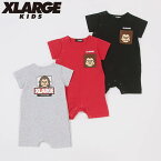 XLARGE KIDS(エクストララージキッズ)ゴリラ半袖カバーオール 70cm ロンパース X-LARGE KIDS キッズ 子供服 男児