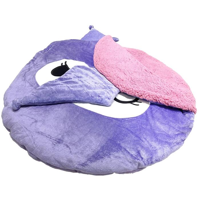 【送料無料】大きくてかわいい♪ 入れるキャラクターフロア クッション【クロミ】【シナモロール】足入れ サンドクッション あったか BIGサイズ 95cm×95cm【コストコ】サンリオ [3]