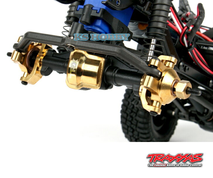 ラジコンショップ KS HOBBYのTraxxas トラクサス 1/18 TRX-4M　真鍮ホイールハブ、7mm 六角 厚さ4mm 9750X｜アングル2