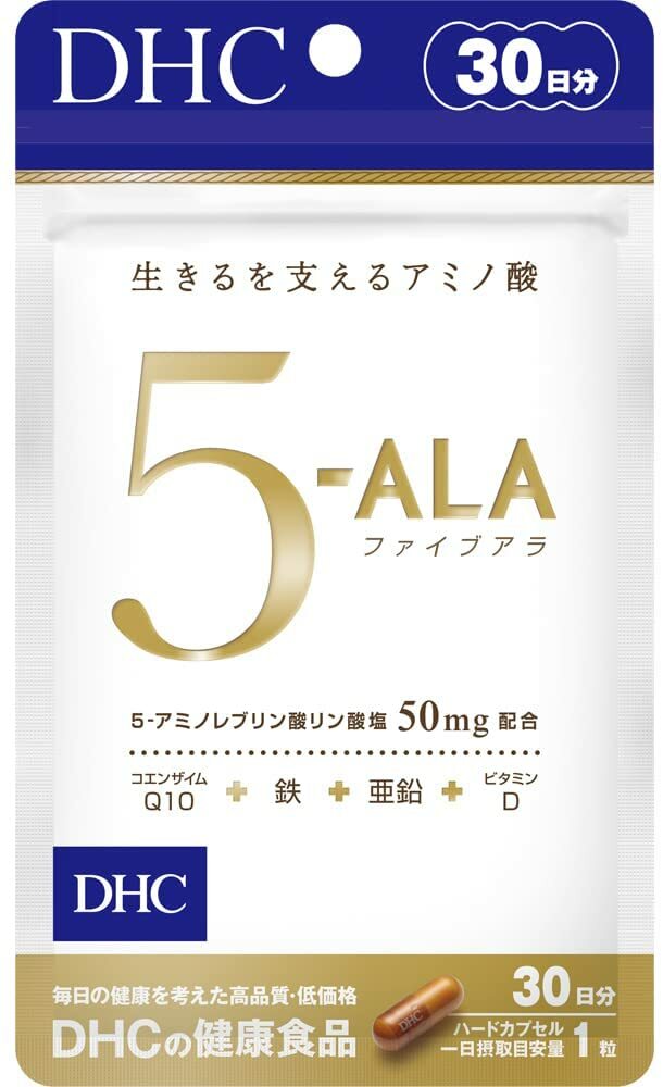 【ファイブアラ　サプリメント】DHC 5-ALA 30日分のサムネイル