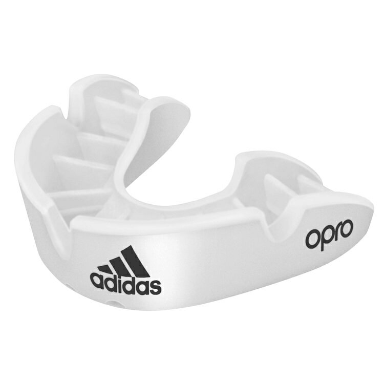 アディダス adidas OPRO BRONZE GEN4 オープロ マウスガード　ホワイト　ブラック　ジュニアサイズ