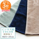 【3枚セット送料無料!】 『ビジネス綿(メン)カラー』タオルハンカチ 約25×25cm 【制菌加工】 日本製 国産 紳士 父の日 シンプル メンズ ビジネスハン...