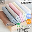 大阪泉州タオル『あえて薄手にした もっと家事がラクになる(家事ラク)』 ミニバスタオル 約40×110cm スポーツタオル 単品 ラクする 梅雨 国産 日本製 ...