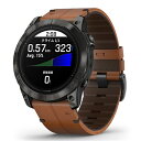 GARMIN（ガーミン） スマートウォッチ　epix Pro(Gen2) 010-02804-71 51mm レザー・シリコンバンド