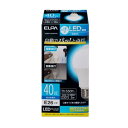 ELPA センサー付きLED電球 LDA5D-G-G5107PIR 昼光色 40W形相当/E26口金