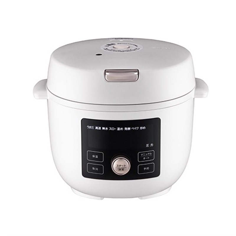 タイガー魔法瓶 電気圧力鍋 TIGER COOKPOT（タイガークックポット） COK-B220 WM マットホワイト