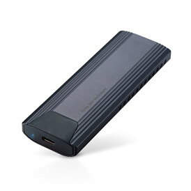Logitec(ロジテック) USB3.2(Gen2)対応M.2 NVMe SSDケース ソフト付 LGB-PNV02UC/S データ移行ソフト付き
